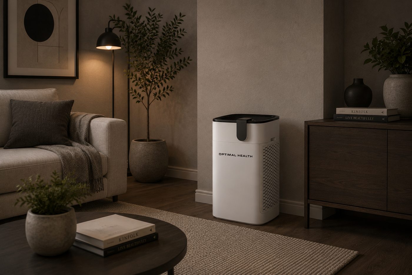 Air Purifier - multi-stage HEPA, carbon and UV-C air purification unit